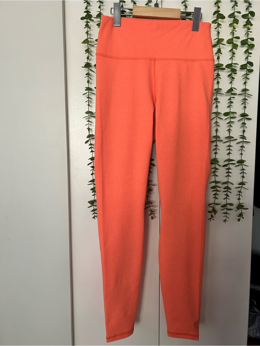 Fabletics Orange High-Waisted Legging -  Size: Medium